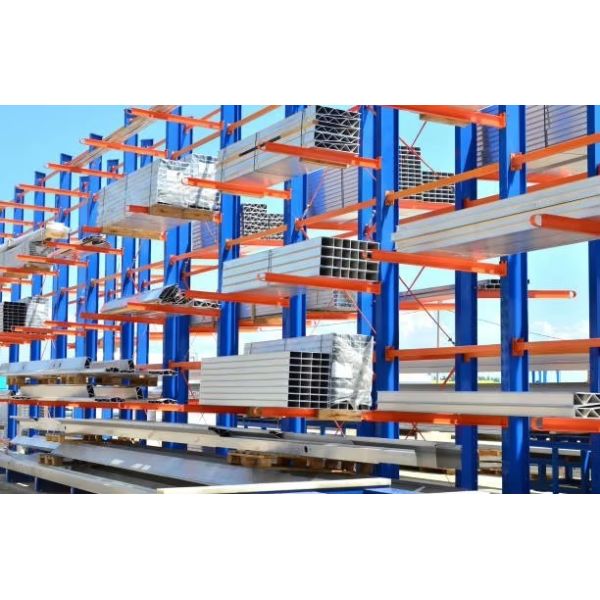 CE Certificated Warehouse Cantilever Shelving for Irregular Long Material Storage