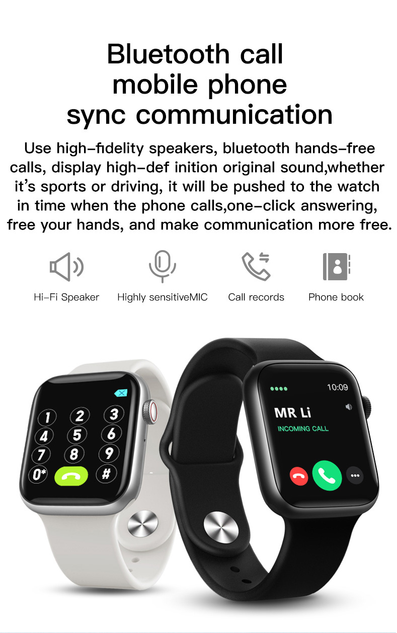 T500 плюс звонок Bluetooth Smartwatch