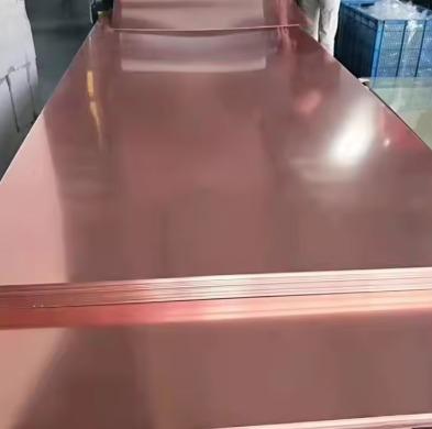 0.5mm Pure Red Copper Plate 0.8mm 1mm 3mm 4mm C1100 3/4 Hard Cathode