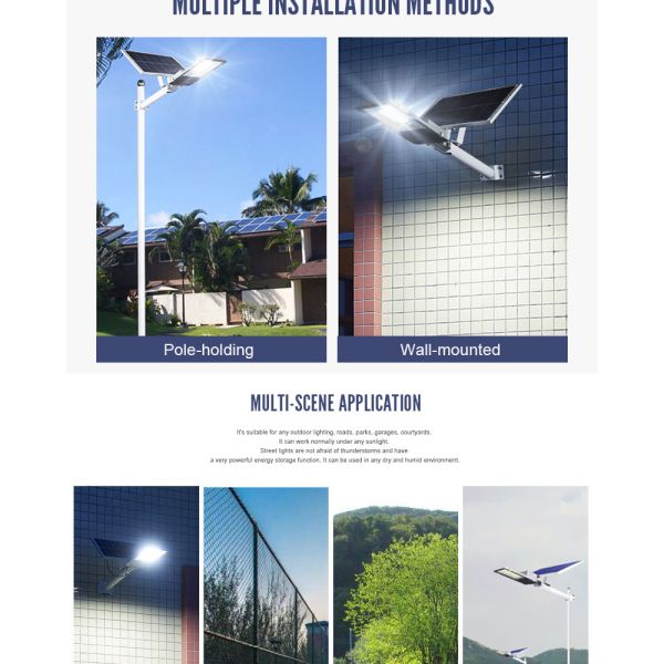 Датчик движения на открытом воздухе водоустойчивое IP65 привел солнечный уличный свет | свет стены СИД 300w автоматически поворачивает дальше от сумрака к da