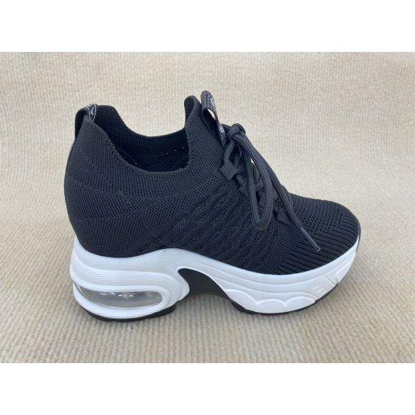 Soft Women'S Platform Loafers Black Thick Bottom Comfortable Loafers