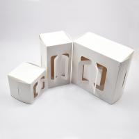Papel de arte ventana transparente plegable 8x8x4