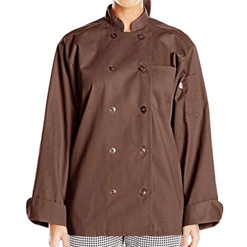 Women Modern Design Kitchen Unique Chef Coats White Color