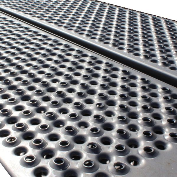 Q235 Carbon Steel Perforated Grip Strut Grating 2MM-3MM