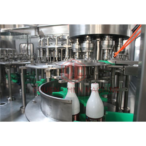 Mango Puree 38mm Bottle Neck Hot Juice Filling Machine For Plastic Bottle
