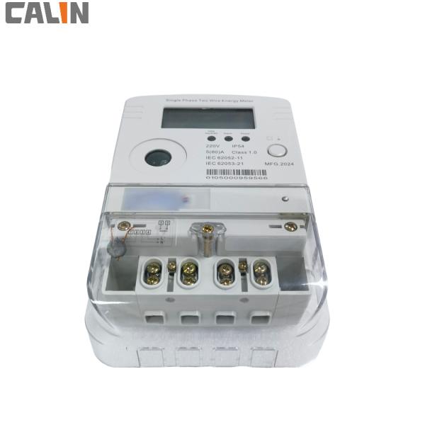 Programmable Electric Digital Kilowatt Meter IP54 Single Phase