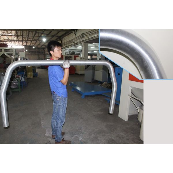 Stainless Steel Tube Sanding Machine Easy Operation One Year Warranty