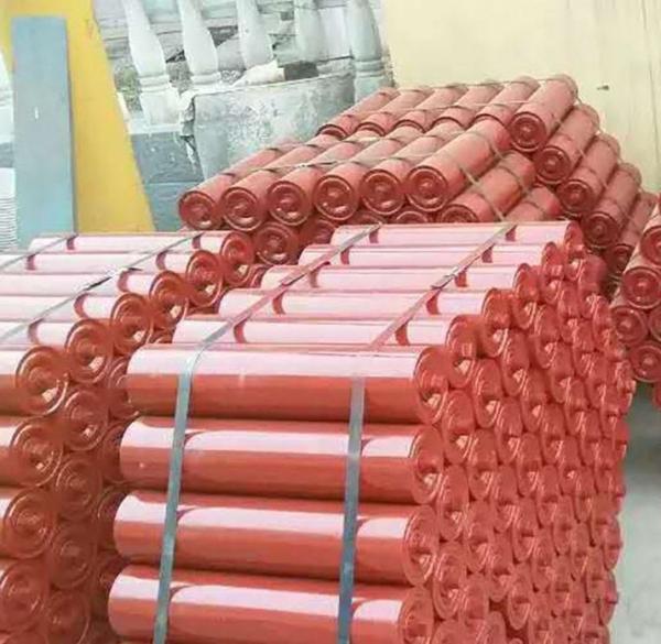 Belt System Rubber Disc 120mm Conveyor Return Roller Cema Carrier Roller