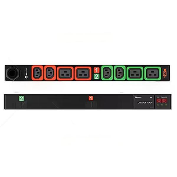Vertiv Geist GU2 Smart Switch PDU – Intelligent Rack Power Distribution With C13/C19 Ports 32A/10A/16A/20A Multi-Current Support For Data Centers