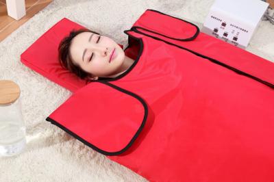 Couverture thermique de sauna rouge couverture thermique infrarouge lointain de pressothérapie