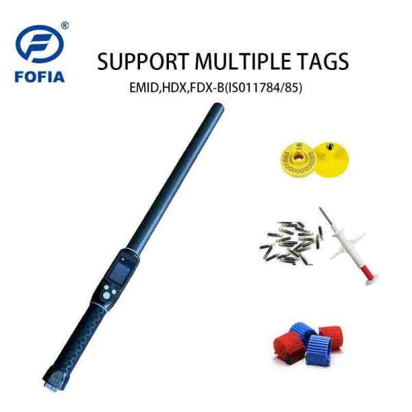 PT290 Long Range RFID Ear Tag Reader Waterproof IP66 134.2KHz For Animal ID Tags