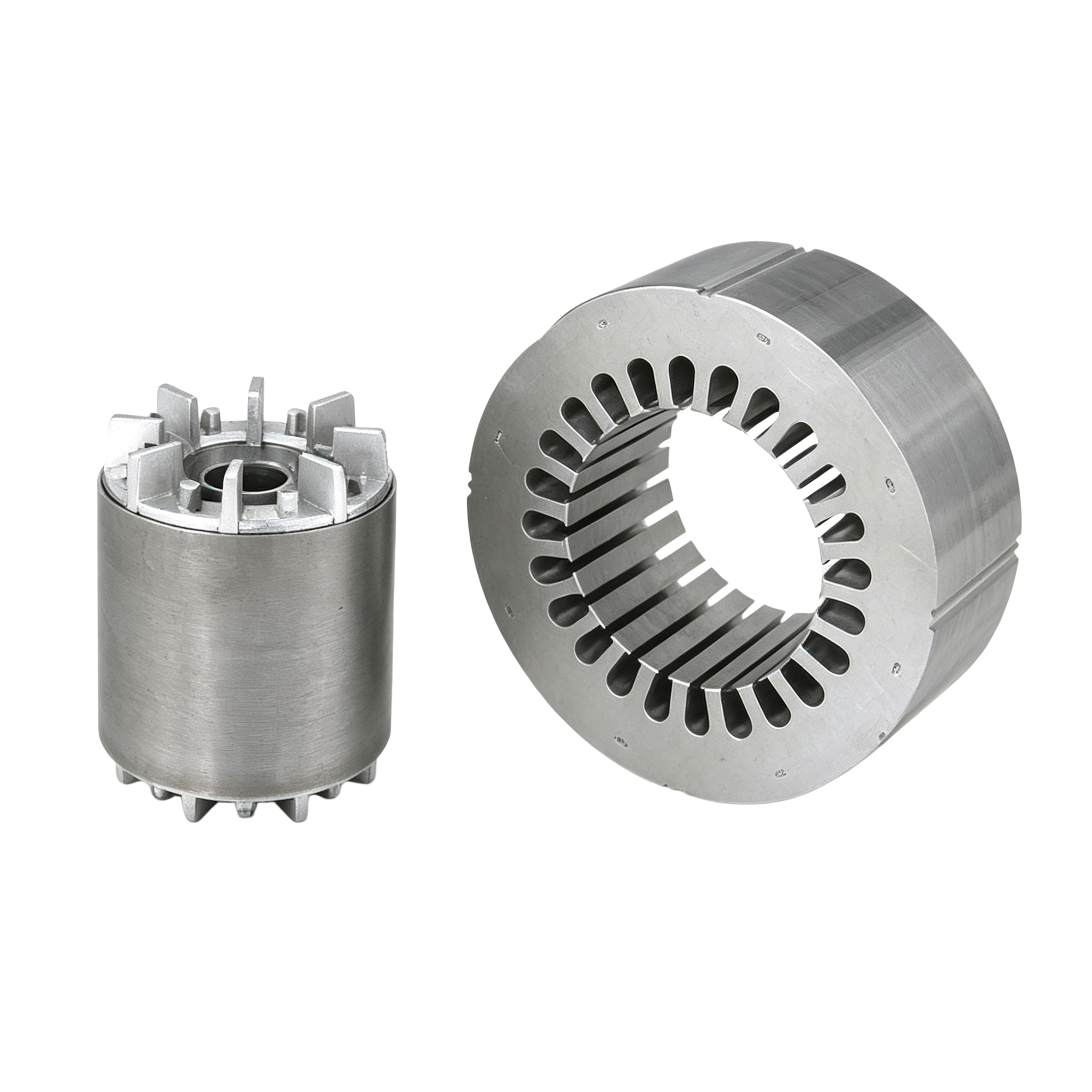 Precision Stamped Electrical Steel AC Motor Stator and Die-Cast Aluminum Rotor Core Set for Custom OEM/ODM Applications