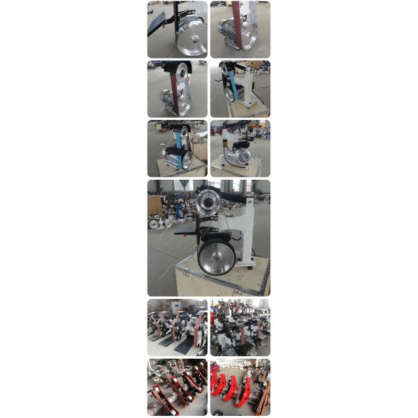 Speed Small Universal Abrasive Belt Grinding Machine for Metal Casting Parts PMS1200