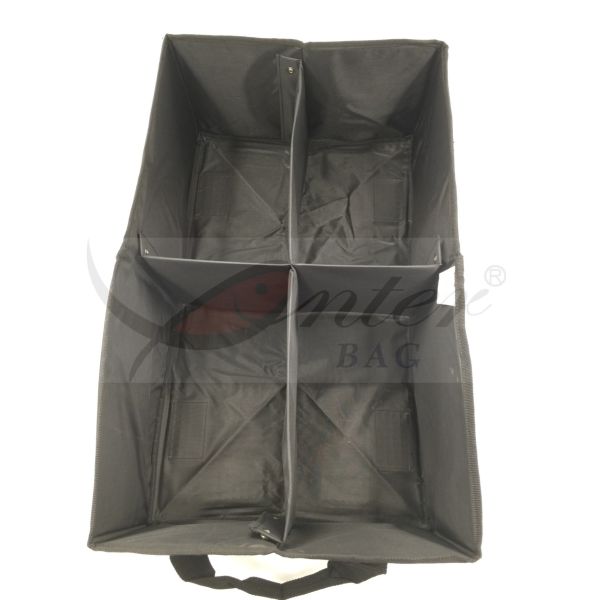 420D Polyester Car Organizer Bag , Collapsible Car Storage Box 62*20*37 Cm