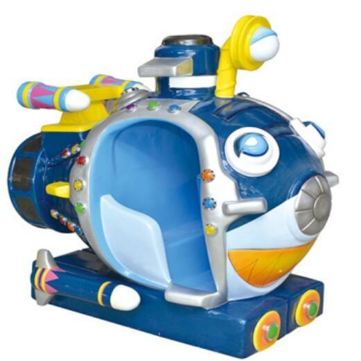 Swing game kiddie ride with music the smurfs seesaw to play with coins