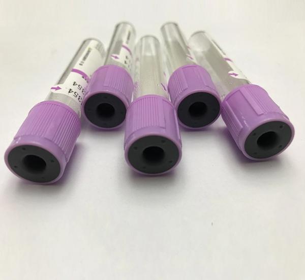 Estabilidade alta dos tubos clínicos da coleção do sangue do EDTA K3 de Heamatology
