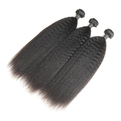 Pacotes malaios do cabelo encaracolado de um Remy de 12 polegadas com controle restrito da qualidade do fechamento