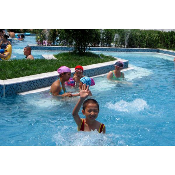 Professional Aqua Park Equipment Drifting River Water Pump 0.8 - 1m Depth