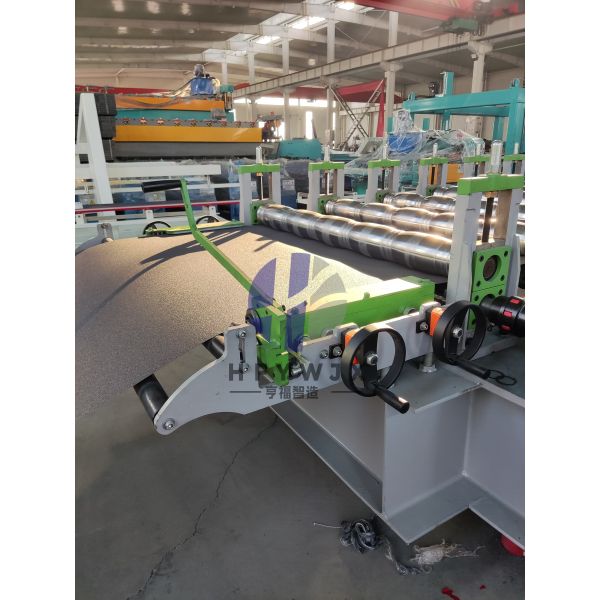 Professional 1110 Glazed Tile Production Line 16-21 Roll Forming Stations PLC Control System