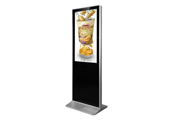 IR Touch Digital Advertising Screens , Wireless Restaurant Digital Signage