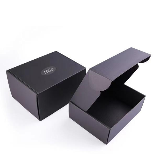 Luxury Corrugated Cardboard Gift Boxes Custom Logo Hair Extension Packaging Boxes