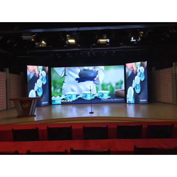 1300 Nits / Sqm Brightness Stage Rental LED Display P2.6 Indoor Front Service