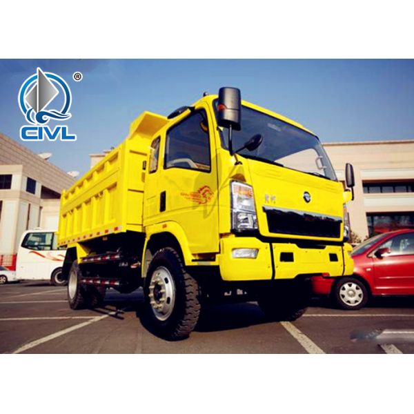 Heavy Equipment Trucks Heavy Cargo Trucks With 4102QBZ Engine  HOWO 4x2CARGO TRUCK-