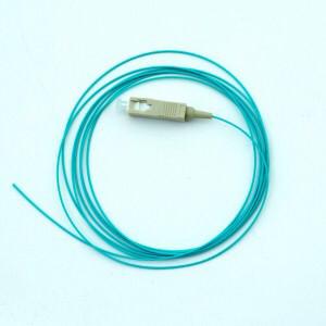 Intelligent Multimode Optical Fiber Pigtail , FC / LC / ST / SC Fiber Pigtail