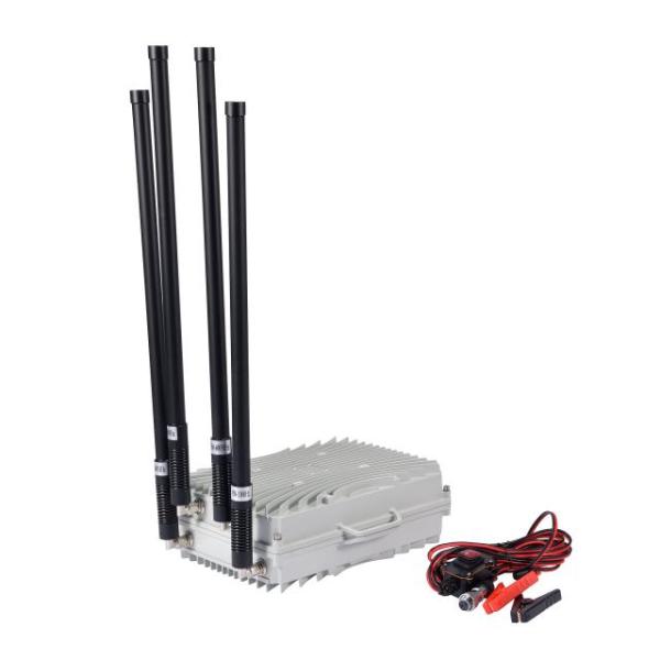4-Channel Drone Jammer 50W High Power 620MHz-1050MHz Frequency Coverage Ultra-Lightweight Anti-Drone Device (