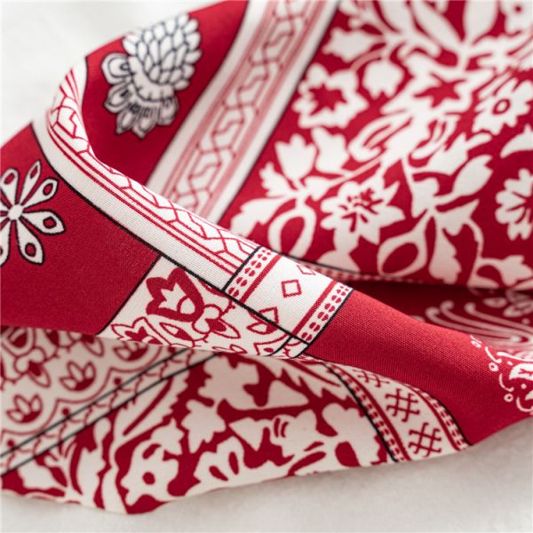 Chiffon vintage flower hair band headscarf hair accessories hair bands women's hair corset, elastic scarf, scrunchie