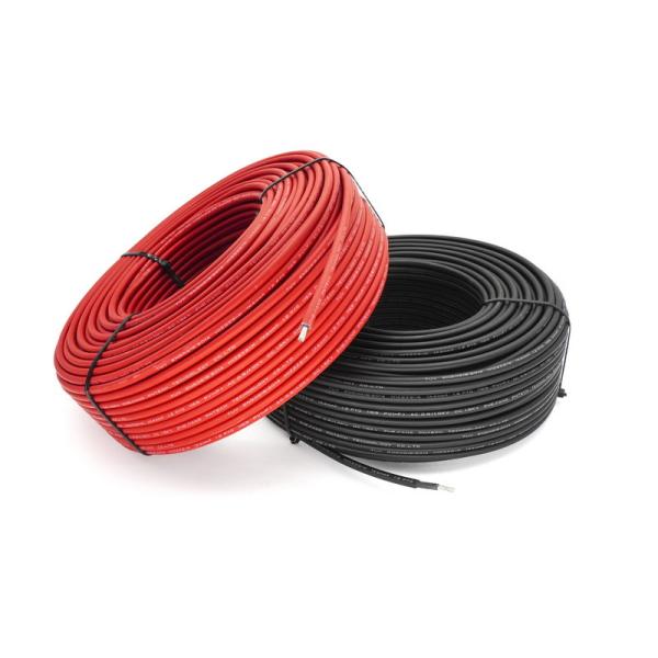 XLPO a isolé le cable électrique photovoltaïque solaire du câble 6mm2 de C.C