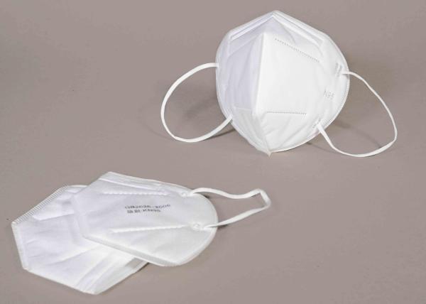 Anti - Haze N95 Face Mask , Prevent Flu N95 Certified Mask Earloop Style