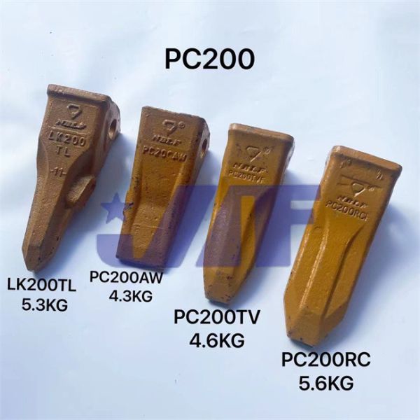PC200 Excavator Bucket Teeth Standard Precision Casting 205-70-19570