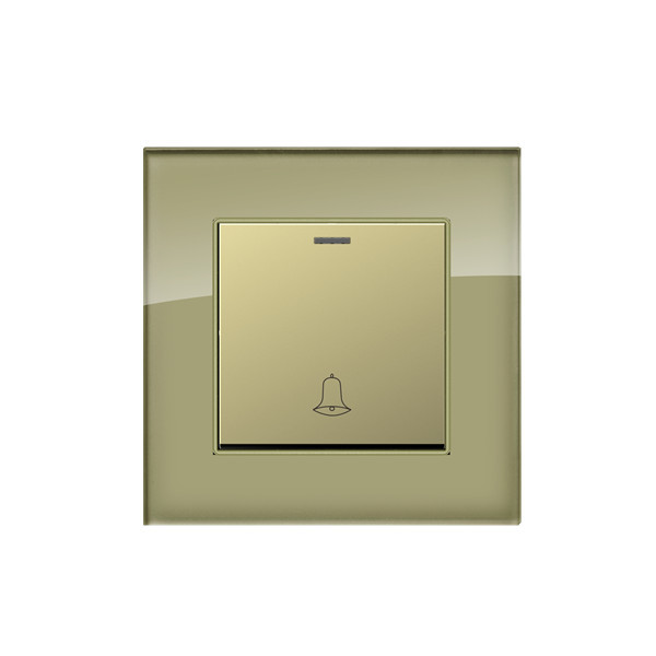 Умный материал стекла переключателя колокола кнопки Laffey/металла