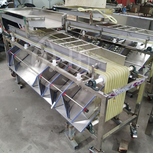 Automatic Apple Grading Equipment , Orange Strawberry Fruit Sorting Machine