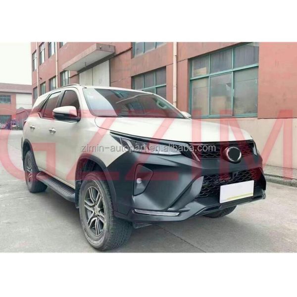 Toyota Fortuner 2020 Пластиковый передний задний бампер решетка лампа корпус комплекты