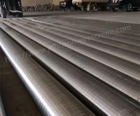 SS 316 litro comprimento envolvido fio da tela/Johnson Well Screen 6000mm