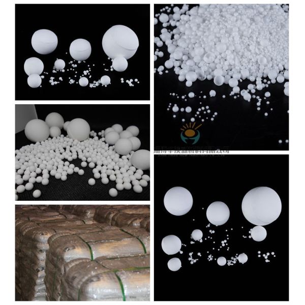 92 Высокая стойкость к высокому давлению керамического шарика из алюминия