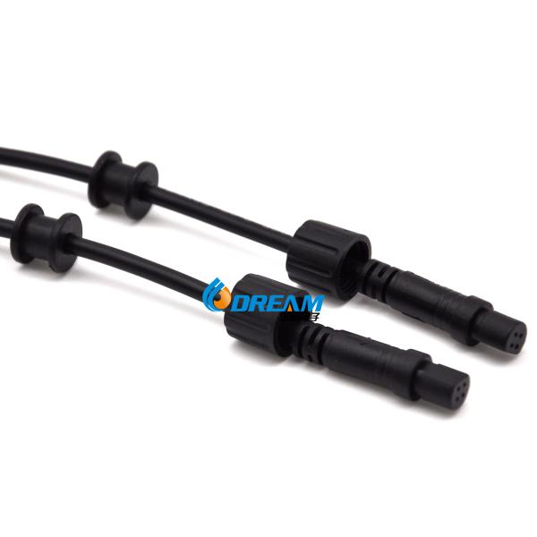 2Pin 3Pin 4Pin LED Connector Cable Waterproof IP67 Male Female Jack Waterproof Extension Cables