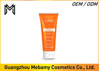 Limpador facial dos cuidados com a pele naturais, poro facial da limpeza do limpador da vitamina C