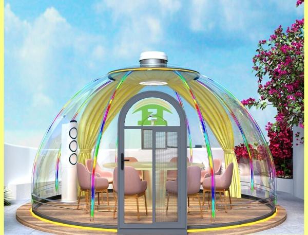 Luxury Eco Prefab Transparent Dome Hotel Tent House Desert Bubble Dome Room House Tent