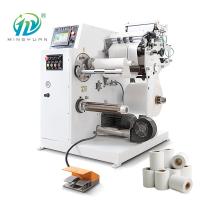 Machine de fente automatique de rebobinage de petite verticale pour le papier de bobine