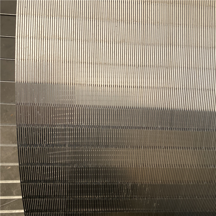 Johnson Stainless Steel Wedge Wrapped Wire Sieve Bend Screen Panel