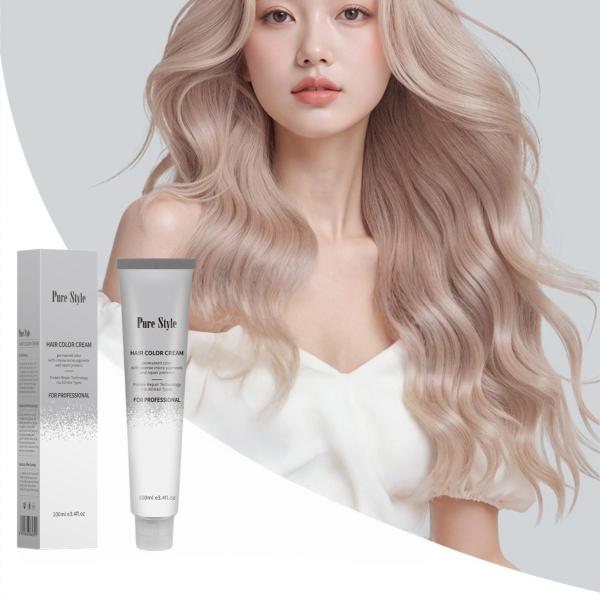 Professional Permanent Salon Color Cream Hair Dye OEM Cosmetic Grade Hair Dye Factory Supply