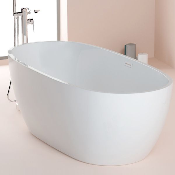 1700*790*580*440mm Freestanding Soaking Acrylic Bathtub SPA Whirlpool