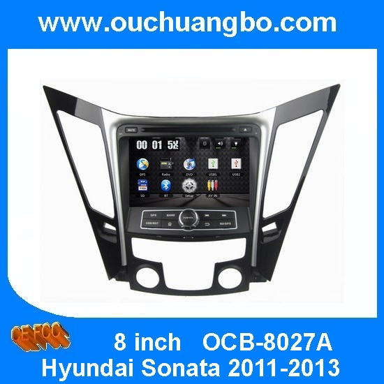 Ouchuangbo Car Navi Multimedia DVD for Hyundai Sonata 2011-2013 Auto Radio RDS rear view camera OCB-8027A