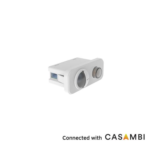 Détecteur de mouvement PIR Casambi, gradation 0-10V, adapté aux applications de bureau