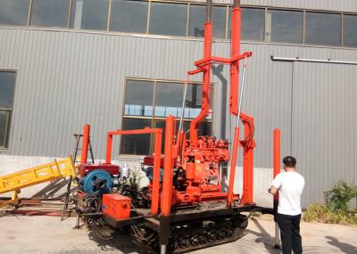 Дизельным установленная Crawler буровая установка скважины GK-200