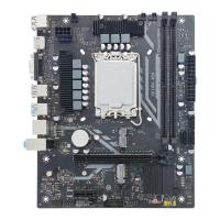 Hot Selling H610 Motherboard Intel Core 12/13th I9/I7/I5/I3/Pentium LGA1700 Motherboard Dual Channels DDR4 64G With M.2 VGA H610M-4D4-V1.1