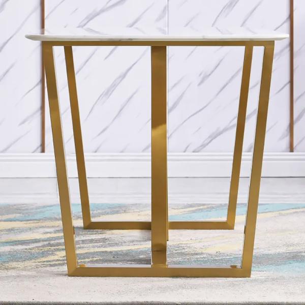 Mesa de jantar de hotel com mesa giratória de pernas de aço inoxidável 1,6m de comprimento